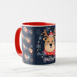 Merry Christmas Gingerbread Mug
