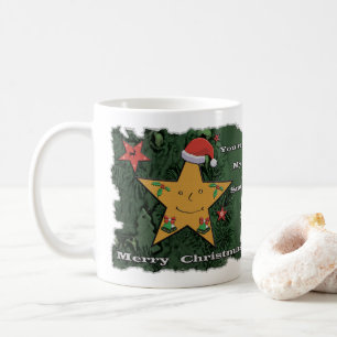 Merry Christmas gingerbread star Coffee Mug