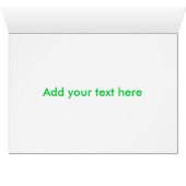 Merry Christmas Gingham (Inside Horizontal (Bottom))