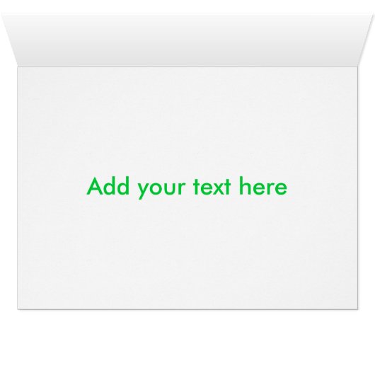 Merry Christmas Gingham (Inside Horizontal (Bottom))