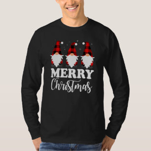 Merry Christmas Gnome  Family Xmas Kids Adults T-Shirt