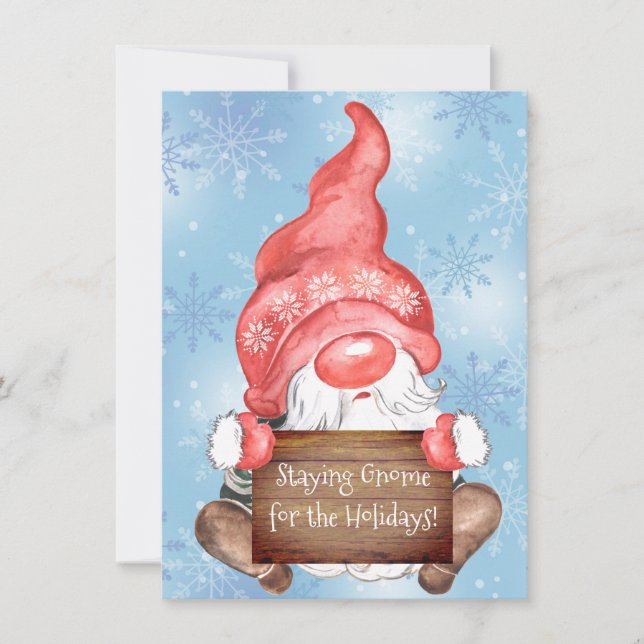 Merry Christmas Gnome for the Holidays Christmas (Front)