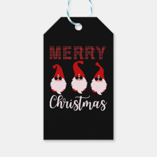 Merry Christmas Gnome Funny Christmas Gift Tags