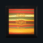 Merry Christmas God Bless You Colors Design Keepsake Box<br><div class="desc">Merry Christmas God Bless You Colors Design One of the latest cute retro elegant beautiful Cool Christmas pattern design in fact one of the coolest or Cool Artistic holidays seamless pattern. Whats beautiful about this great Cool Christmas pattern is that it may be considered part of the holiday occasion colors...</div>