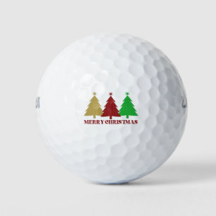 Merry Christmas Golf Balls