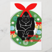 merry christmas gorilla (Front)