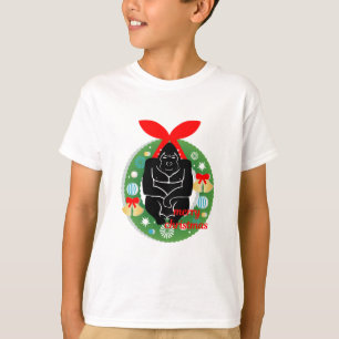 merry christmas gorilla T-Shirt