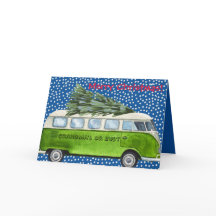 Merry Christmas Grandma's or Bust Personalized