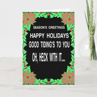 MERRY CHRISTMAS GREETING CARD