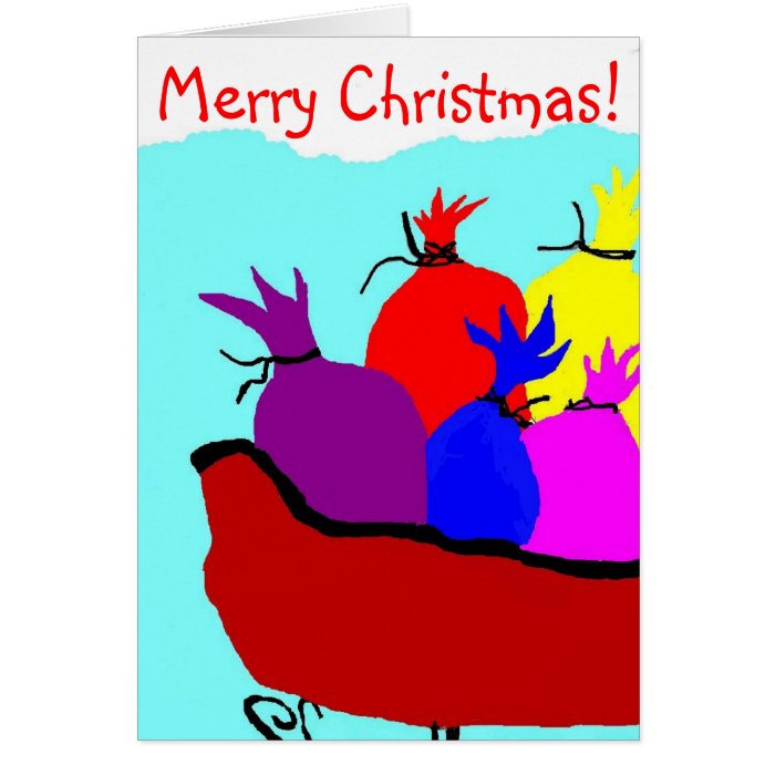 Merry Christmas Greeting Card