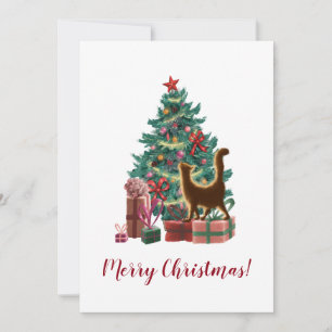 Merry Christmas Greeting Card