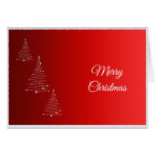 Merry Christmas. Greeting card. (Front Horizontal)