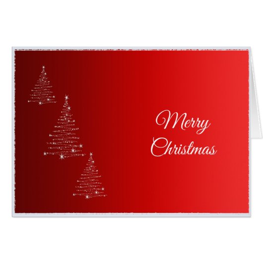 Merry Christmas. Greeting card. (Front Horizontal)