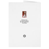 Merry Christmas - Greeting Card (Back)