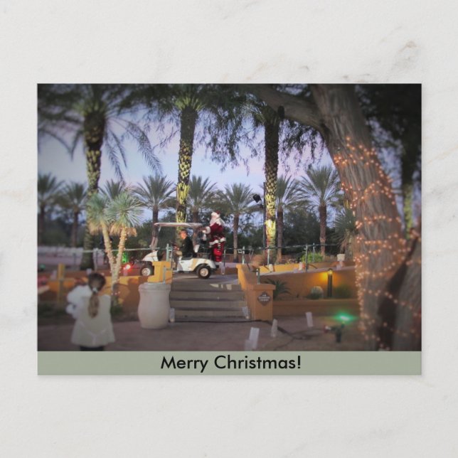 Merry Christmas Greeting Card (Front)