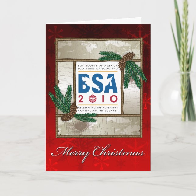 Merry Christmas Greeting Card (Front)