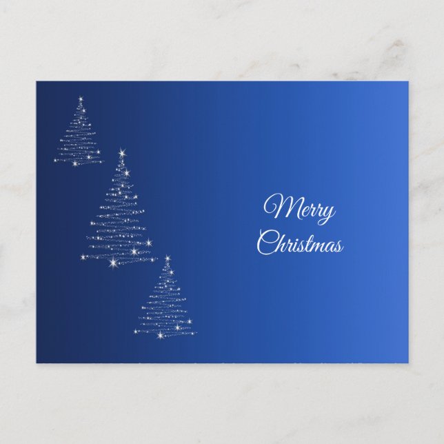 Merry Christmas. Greeting card. Holiday Postcard (Front)