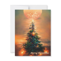 "MERRY CHRISTMAS" Greeting Cards