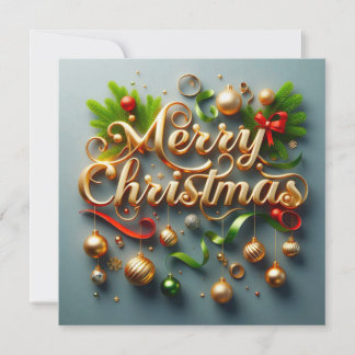 Merry Christmas Greeting Cards