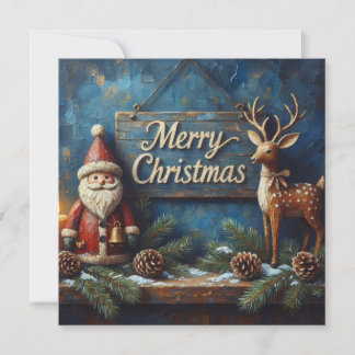 Merry Christmas greetings Cards