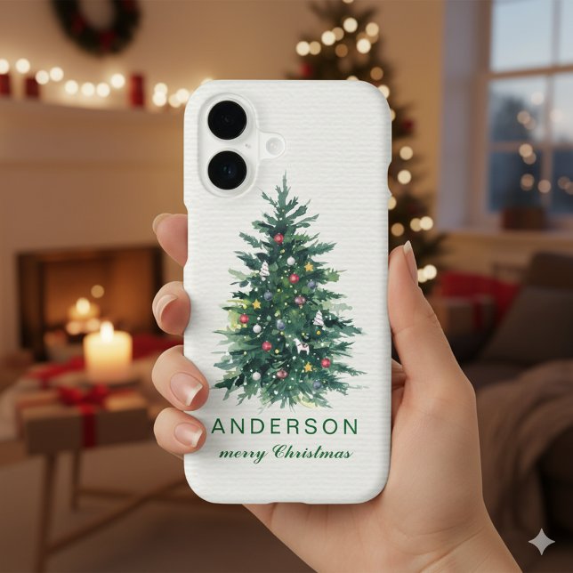 Merry Christmas Greetings Case-Mate iPhone Case (Merry Christmas Greetings Case-Mate iPhone Case)