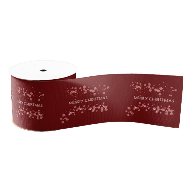 Merry Christmas Grosgrain Ribbon (Spool)
