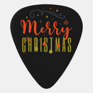MERRY CHRISTMAS GUITAR PICK