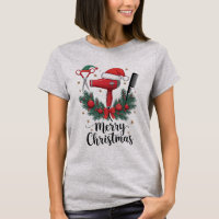 Merry Christmas Hairstylist Hairdresser Xmas Hair 
