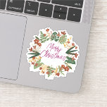 Merry Christmas Halloween New Year  Sticker
