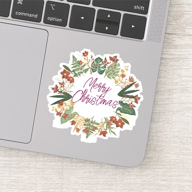 Merry Christmas Halloween New Year  Sticker (Detail)