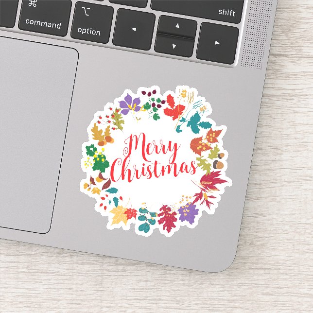 Merry Christmas Halloween New Year  Sticker (Detail)