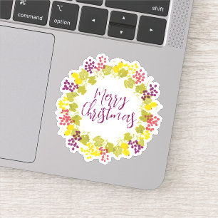 Merry Christmas Halloween New Year  Sticker