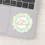 Merry Christmas Halloween New Year  Sticker