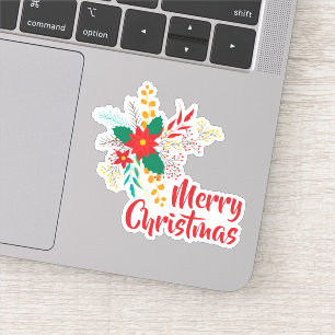 Merry Christmas Halloween New Year Sticker