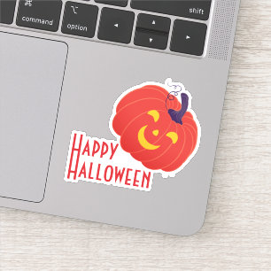 Merry Christmas Halloween New Year  Sticker