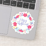 Merry Christmas Halloween New Year  Sticker