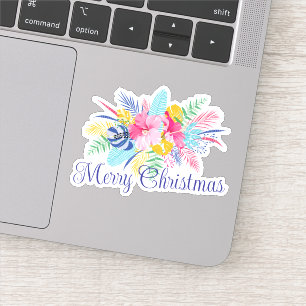 Merry Christmas Halloween New Year Sticker