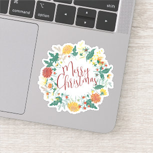 Merry Christmas Halloween New Year  Sticker