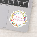 Merry Christmas Halloween New Year  Sticker