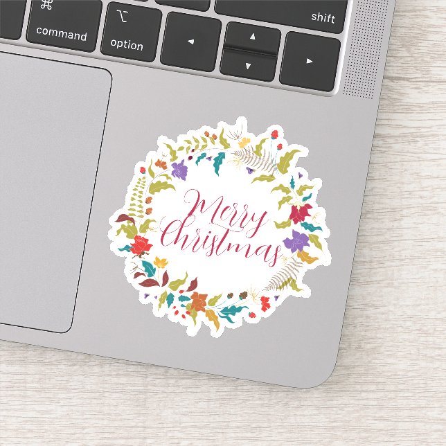 Merry Christmas Halloween New Year  Sticker (Detail)