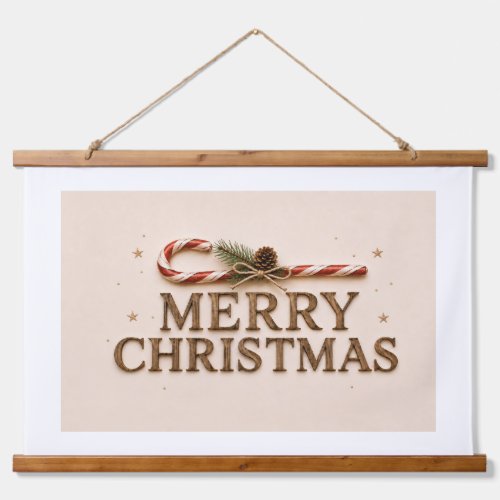 MERRY CHRISTMAS HANGING TAPESTRY
