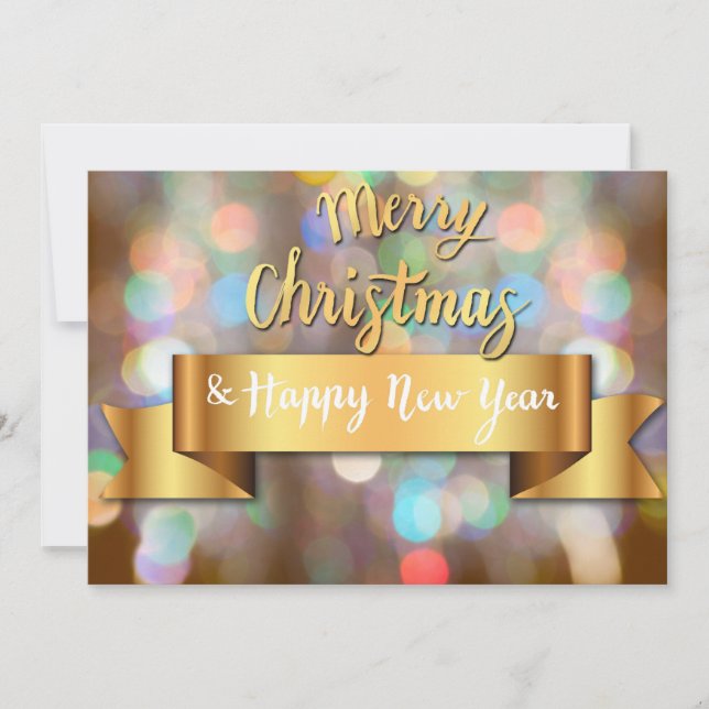 Merry Christmas & Happy  Holiday (Front)