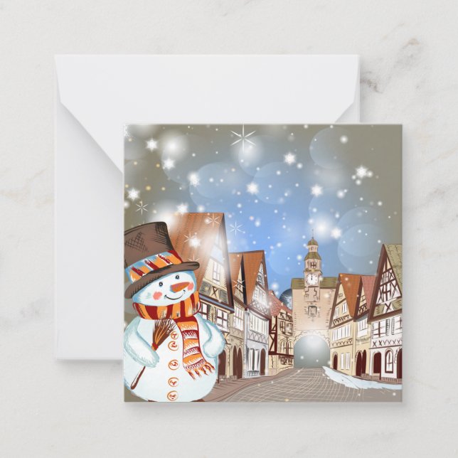 Merry Christmas/Happy Holidays Note Card (Front)