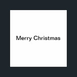 Merry Christmas happy holidays simple minimal  Self-inking Stamp<br><div class="desc">Design</div>
