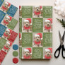 Merry Christmas Happy New Year - 1 Photo Whimsical Wrapping Paper Sheets