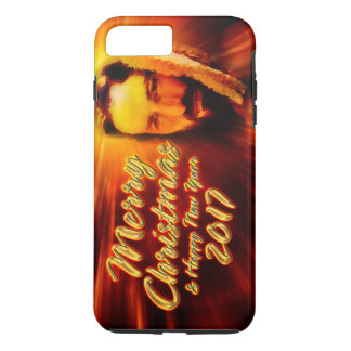 Merry Christmas Happy New Year 2017 Jesus iPhone 8 Plus/7 Plus Case