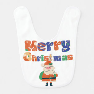 MERRY CHRISTMAS, HAPPY NEW YEAR 2022 BABY BIB