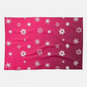 Merry Christmas & Happy New Year! 2023 XMAS Snow Kitchen Towel
