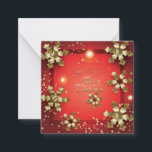 Merry Christmas & Happy New Year! 2025 XMAS Note Card<br><div class="desc">Merry Christmas & Happy New Year! 2024 XMAS Invitation Greeting Card decorated with Christmas magic symbols, White and Silver paper imitation of the 3D texture, craft, cutting paper, Winter Holiday gifts elements pattern, silver foil confetti, sparkles, snowflakes, christmas stars, and more festive Handmade elements. Original trendy graphic design forInvitations &...</div>