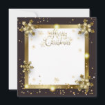 Merry Christmas & Happy New Year! 2025 XMAS Note Card<br><div class="desc">Merry Christmas & Happy New Year! 2024 XMAS Invitation Greeting Card decorated with Christmas magic symbols, White and Silver paper imitation of the 3D texture, craft, cutting paper, Winter Holiday gifts elements pattern, silver foil confetti, sparkles, snowflakes, christmas stars, and more festive Handmade elements. Original trendy graphic design forInvitations &...</div>